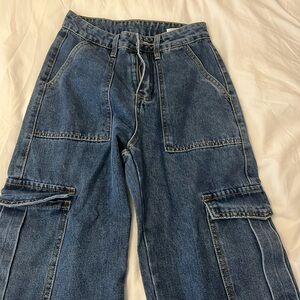 SHEIN Cargo Jeans
